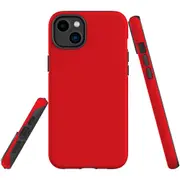 For iPhone 14 Plus Case Tough Protective Cover, Red