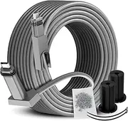 LUFECHO 150FT Replacement Cable for Starlink Rectangular Dish V2, Compatible with Starlink Internet Kit, Waterproof Satellite Extension Cable, Gray (150FT)