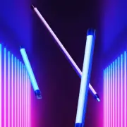 Portable LED RGB Fill Light Stick Lamp Colorful Photography Selfie Handheld USB