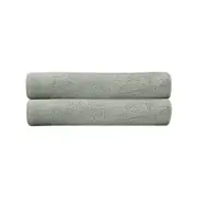 Elvire Bath Towel 2 Pack Sage