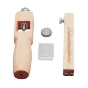 Leather Cutting Tool Hand Cutting Crafting Hand Craft Clear Scale Machine
