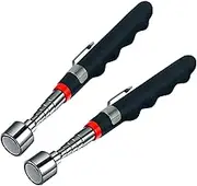 20lb Telescoping Magnetic Pick Up Tool Extendable 31" Telescopic Magnet Stick Useful for Hard-to-Reach,Sink Drains Automotive Gifts for Men Women Husband Birthday Father's Day,Christmas(2PCS)