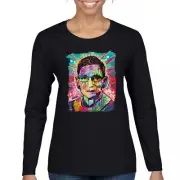 Dean Russo Ruth Bader Ginsburg Women's Long Sleeve T-shirt Pop Culture Icon RBG