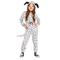在飛比找蝦皮購物優惠-耶誕節斑點狗狗兒童表演服小狗動物服裝角色扮演桔娣服飾2021