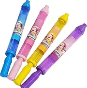 Firework Water Gun, Pusher Type Fun Fireworks Water Jet Spray, Romantic Fireworks Water Spray Toy Pack of 4