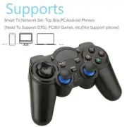 1*Wireless Bluetooth Gamepad Game Controller For Android Phone Box Tablet PC A+