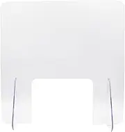 SEWACC Sneeze Guard Protective Shield Barrier Divider Screen for Tables Panel Easy to Clean Sturdy for Customer Interaction and Employee Protection