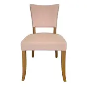 [Florabelle Living] Nielsen Linen Dining Chair Blush *Limited Edition