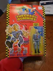 Vince The Incredible Crash Dummies 1991 Tyco Action Figure New