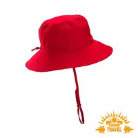 在飛比找PChome24h購物優惠-SNOWTRAVEL 英國PORELLE防水透氣遮陽帽(紅色