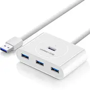 UGREEN USB 3.0 4 Ports Hub White 1M (20283) (V28-ACBUGN20283)