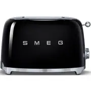 Smeg 50's Retro Style Aesthetic 2 Slice ToasterBlack. TSF01BLAU