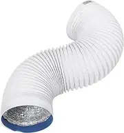 Homoyoyo Flexible for Portable Air Conditioners Dryer Vent Hose White Design for Optimal Air and Ventilation Efficiency