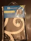 Essential Home Euro Cover Pillowcase - Micromink Chocolate Scroll
