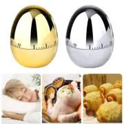 Mechanical Egg Kitchen Timer Cooking Timer Alarm 60 Minutes Stainless Steel NV