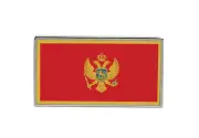 Montenegro Crna Gora Flag Lapel Pin Badge