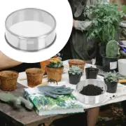 Fine Mesh Stainless Steel Sieve Garden for Soil Home Round Design