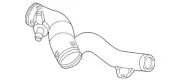 Genuine Volkswagen Connector Pipe 1J0-129-684-CB (for: Volkswagen)
