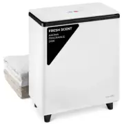 SereneLife Rectangular Towel Warmer Bucket - Large Capacity Single Touch (Black)