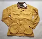 New men's M Barbour x Vineyard Vines Ashby Showerproof jacket in color Honey