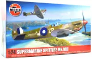 Airfix Supermarine Spitfire Mk.VIII 1:24 Scale Plastic Model Plane A17002