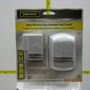 The listing for :(1) Defiant Wireless RF Door Entry w Receiver Lighting Control.