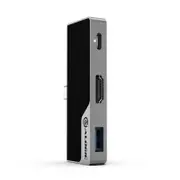 Alogic Usb-C Display Dock Nano Mini With 60W Pd/Hdmi/Usb-C/Usb-A/3.5Mm Jack
