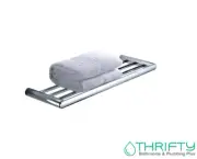PLD Cove Towel Shelf / Rack Chrome CVCPTS