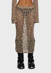 [The Ragged Priest] Ruins Midi Skirt