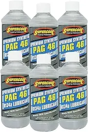 TSI Supercool P46-8-6CP 46 PAG Viscosity Oil, 8 oz, 6 Pack