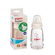 Pigeon Peristaltic Slim Neck Glass Bottle BPA & BPS Free 120ml