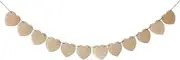 Party Decoration Banner 13pcs/set Wedding Vintage Pennant Banner Garland Flag Jute Burlap Flags For Home Party Birthday Wedding Party Decor Supply Wedding Disco Bachelorette Party Decor (Color : 3mm