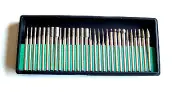 30pc DIAMOND BURR BIT SET 150 GRIT 1/8" SHANK