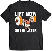 [keoStore] Sushi Weight Lifting Fitness Workout Training Gym Tank Top ds356 T-Shirt