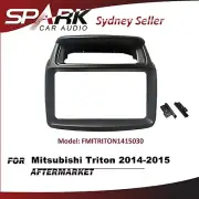 Double Din Fascia Facia Dash Plate Panel For Mitsubishi Triton 2014-2015 MN SP