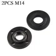 New 2pcs Flange Nut Set Tools Replace For 14mm Spindle Thread Angle-Grinder Disc