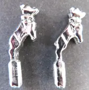Pair of replacement polished bulldogs for Smith Miller L Mack truck cheaper by 2