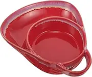 LOPUNER Ceramic Breakfast Tray Versatile Fried Food Container for Snacks Grilled Foods and Desserts Stylish Design for Home Restaurant and Family Use Microwave Dishwasher Safe