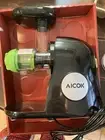 Aicok Slow Masticating Juicer AMR521 - 150W, Higher Juice Yield & Drier Pulp NEW