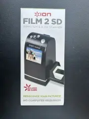 ION Film 2 SD 35mm Film & Slide Scanner - Includes SD Card - BRAND NEW