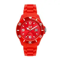 在飛比找Yahoo!奇摩拍賣優惠-[永達利鐘錶 ] ICE watch 紅色膠帶日期錶 SI.