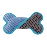 Plush Squeaky Bones Dog Toy For Small, Medium, Large Dogs - Stuffed Puppy