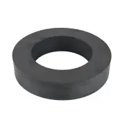 Ferrite Ring Magnet, 4In Dia, Ceramic for Science Experiment