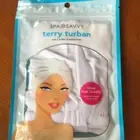 Spa Savvy Microfiber Terry Turban one size, dries hair quicker than cotton