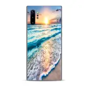 Skins Decal Wrap for Samsung Note 10 Plus sunset on beach
