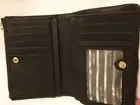 MIMCO Mim MAZING Medium BIFOLD LEATHER WALLET BLACK Light GOLD+ Dust Bag NEW ❤❤❤