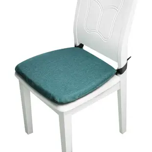 溫莎椅坐墊餐椅墊北歐實木椅子馬蹄形辦公室家用餐廳透氣棉麻椅墊