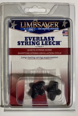 Limb Saver String Leech Dampeners - Black Limb Bows & Crossbows Diamond PSE Hoyt