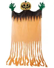 Northlight 11ft Scary Jack-O-Lantern Halloween Hanging Decoration NoSize Orange
