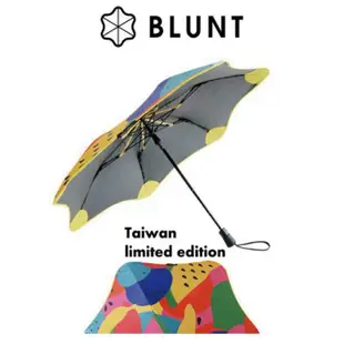 【BLUNT 紐西蘭 XS_METRO 台灣限量款 抗強風 99%抗UV折傘《水果派對》】BLT-X02/摺疊/悠遊山水